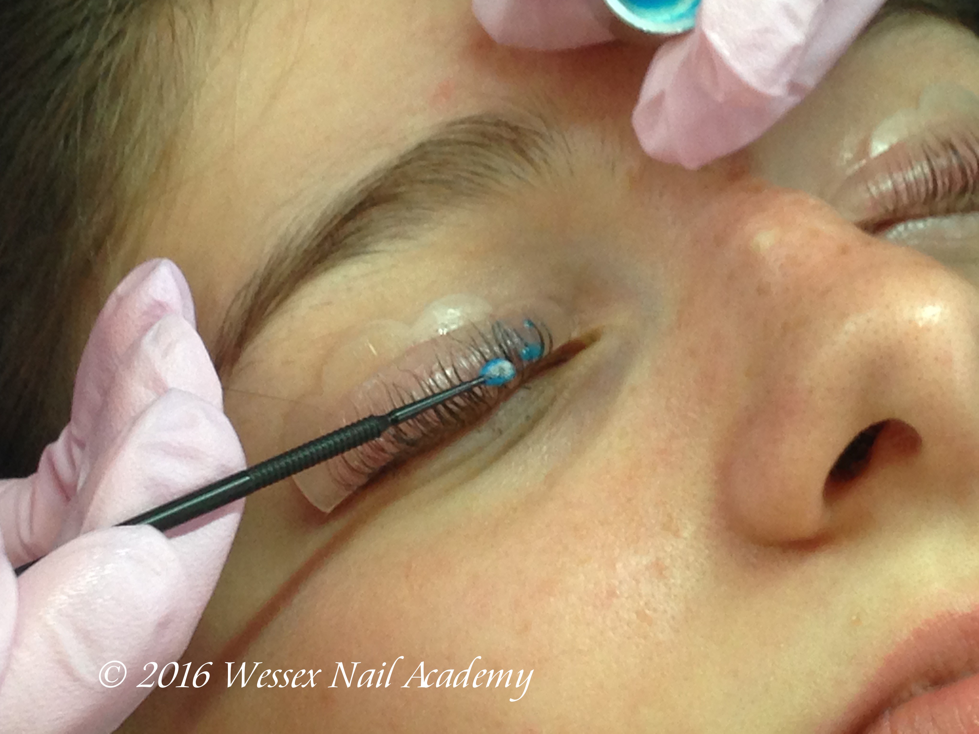 Lash Lifting and Perming Lash and Brow Tinting training course, Wessex Nail Academy Okeford Fitzpaine, Dorset